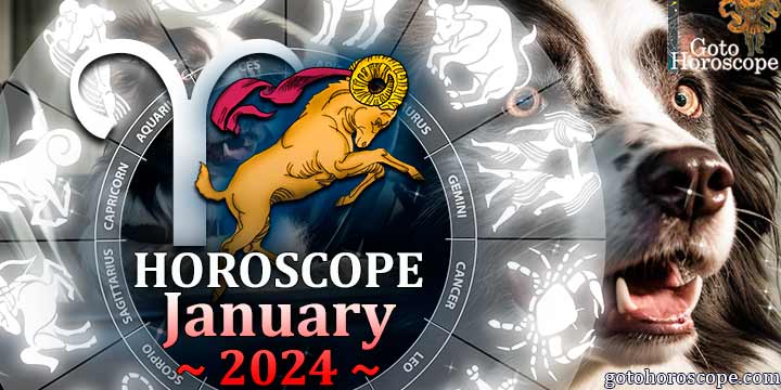 Aries monthly Horoscope for January 2024 