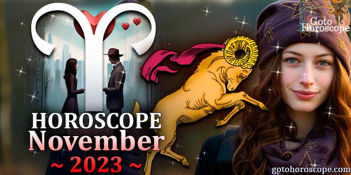 Aries monthly Horoscope for November 2023 