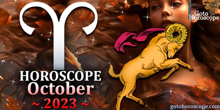 Aries monthly Horoscope for October 2023 
