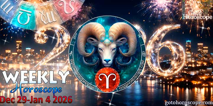 Aries week horoscope December 28—3, 2025