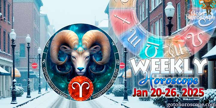 Aries week horoscope January 20—26, 2025