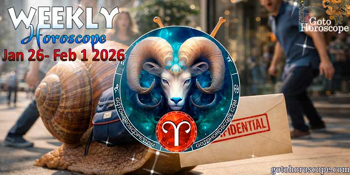 Aries week horoscope January 26—February 1, 2026