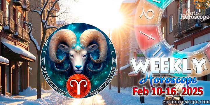 Aries week horoscope February 10—16, 2025