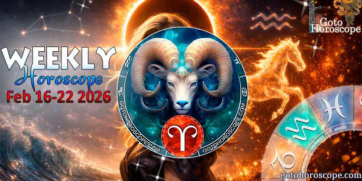 Aries week horoscope February 16—22, 2026