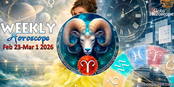 Aries week horoscope February 23—1, 2026