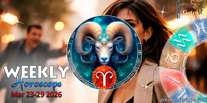 Aries week horoscope March 23—29, 2026