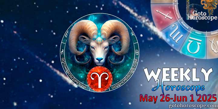 Aries week horoscope May 26—June 1, 2025