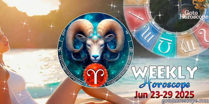 Aries week horoscope June 23—29, 2025