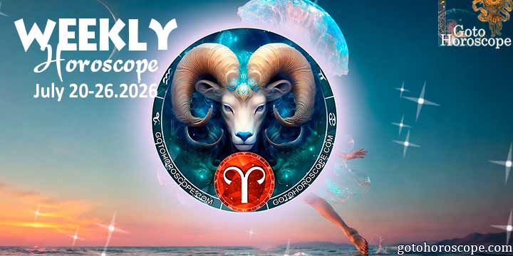 Aries week horoscope July 20—26, 2026