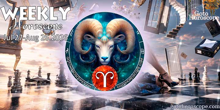 Aries week horoscope July 27—August 2, 2026