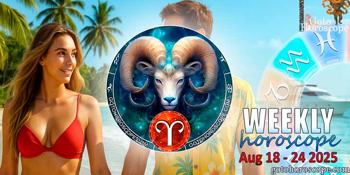 Aries week horoscope August 18—24, 2025