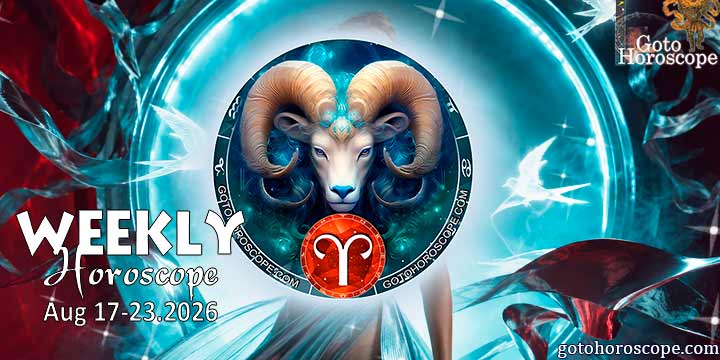 Aries week horoscope August 17—23, 2026