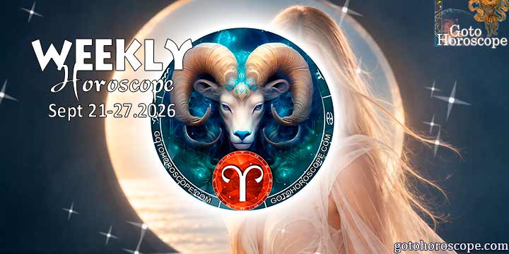 Aries week horoscope September 21—27, 2026