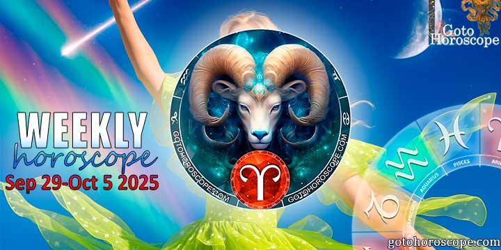 Aries week horoscope September 29—5, 2025