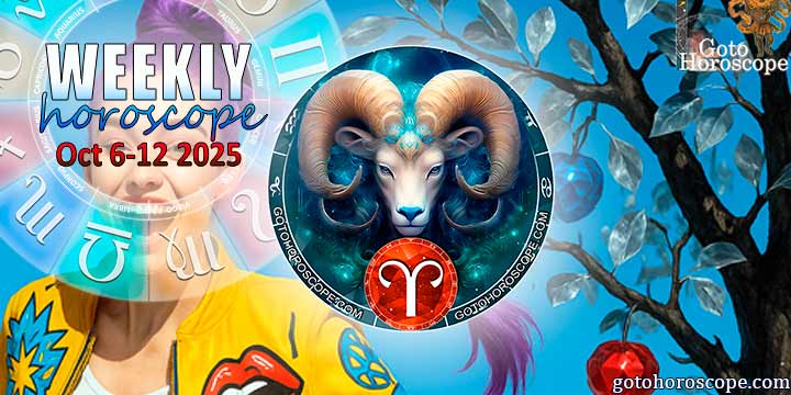Aries week horoscope October 6—12, 2025