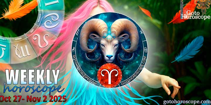 Aries week horoscope October 27—November 2, 2025