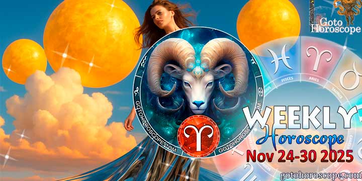 Aries week horoscope November 24—30, 2025