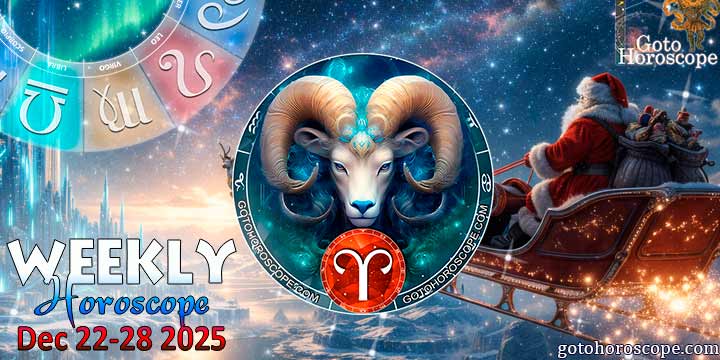 Aries week horoscope December 22—28, 2025