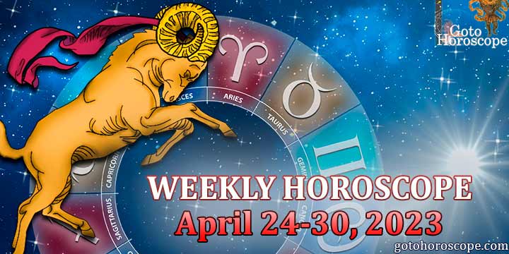 Aries week horoscope April 24-30, 2023