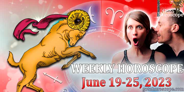 Aries week horoscope June 19—25 2023