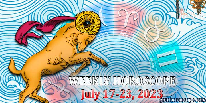 Aries week horoscope July 17—23, 2023