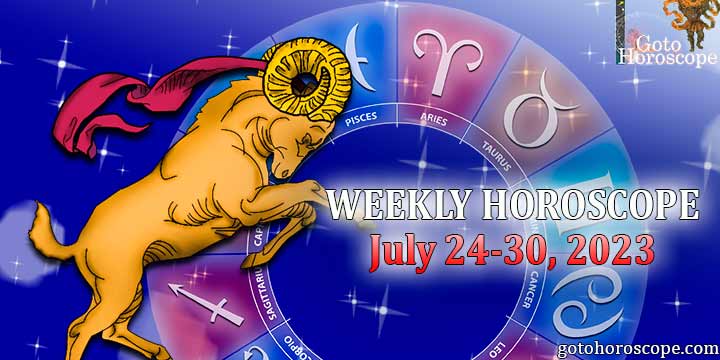Aries week horoscope July 24—30, 2023
