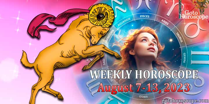Aries week horoscope August 7—13, 2023