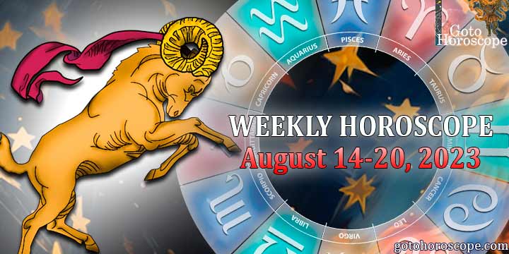 Aries week horoscope August 14—20, 2023