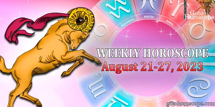 Aries week horoscope August 21—27, 2023