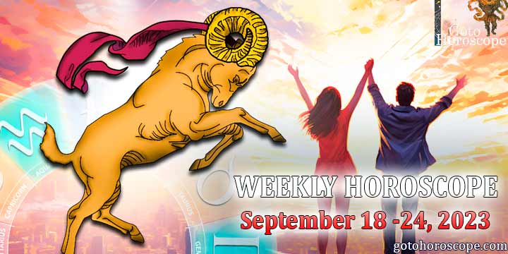 Aries week horoscope September 18—24, 2024