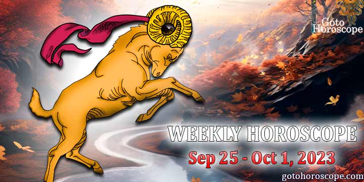Aries week horoscope September 25—October 1 2023