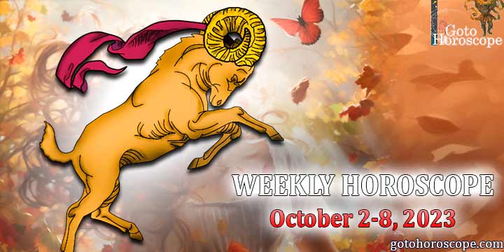 Aries week horoscope October 2—8. 2023