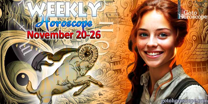 Aries week horoscope November 20—26, 2023