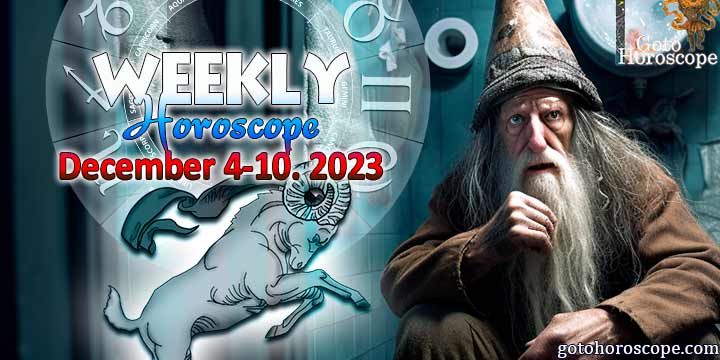 Aries week horoscope December 4—10, 2023