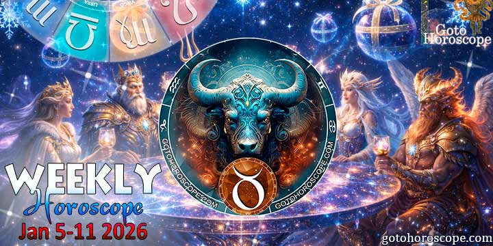 Taurus week horoscope January 5—11, 2026