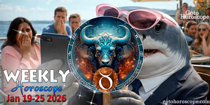 Taurus week horoscope January 19—25, 2026