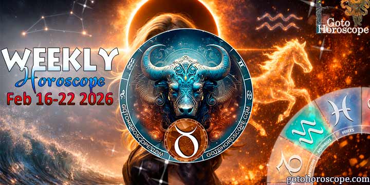 Taurus week horoscope February 16—22, 2026
