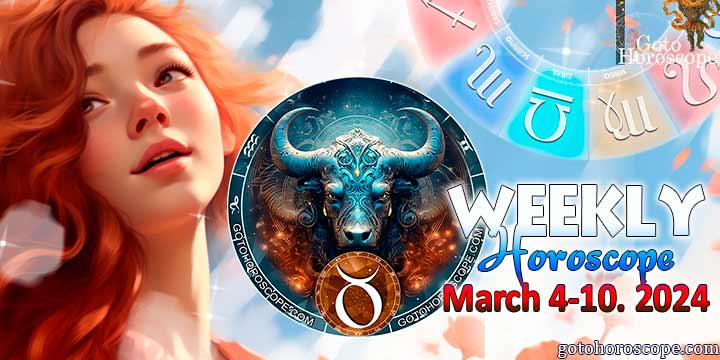 Taurus week horoscope March 4—10, 2024