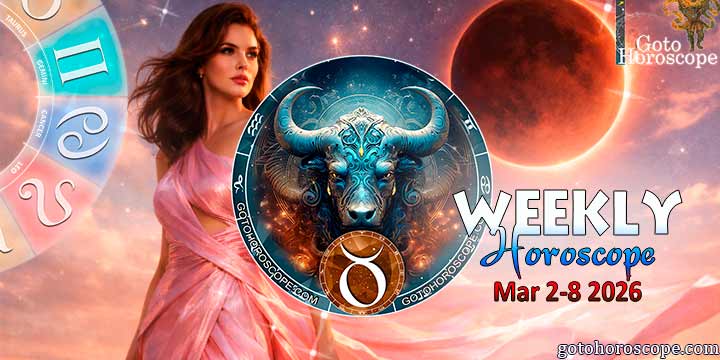 Taurus week horoscope March 2—8, 2026