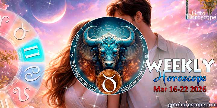 Taurus week horoscope March 16—22, 2026