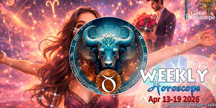 Taurus week horoscope April 13—19, 2026