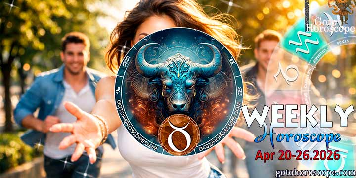 Taurus week horoscope April 20—26, 2026