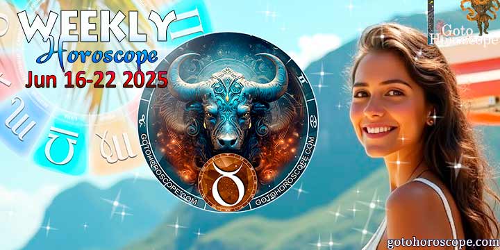 Taurus week horoscope June 16—22, 2025