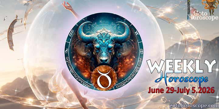 Taurus week horoscope June 29—July 5, 2026