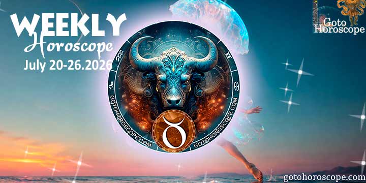 Taurus week horoscope July 20—26, 2026