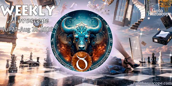 Taurus week horoscope July 27—August 2, 2026