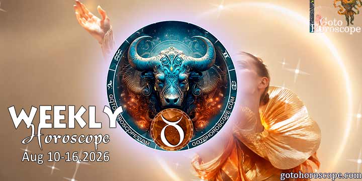 Taurus week horoscope August 10—16, 2026