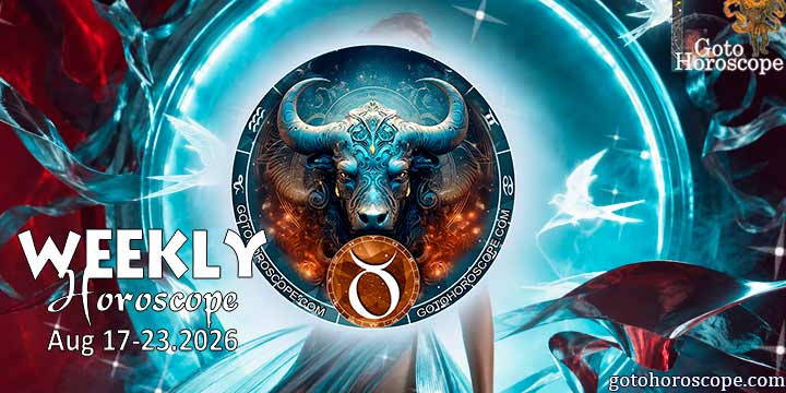 Taurus week horoscope August 17—23, 2026