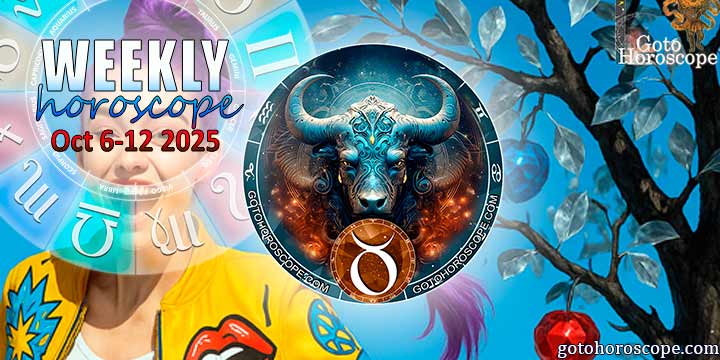 Taurus week horoscope October 6—12, 2025