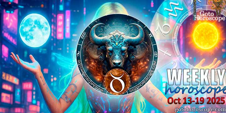 Taurus week horoscope October 13—19, 2025